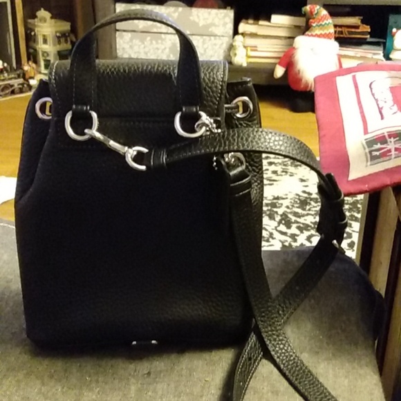 NWOT Coach Amelia Convertible Crossbody/Sling Bag Black /Backpack - Picture 4 of 15